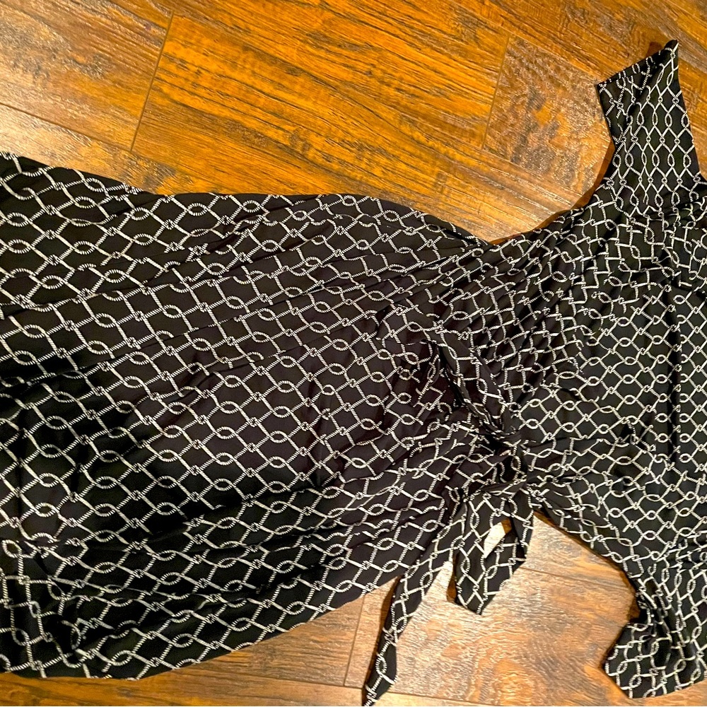 Motherhood wrap dress